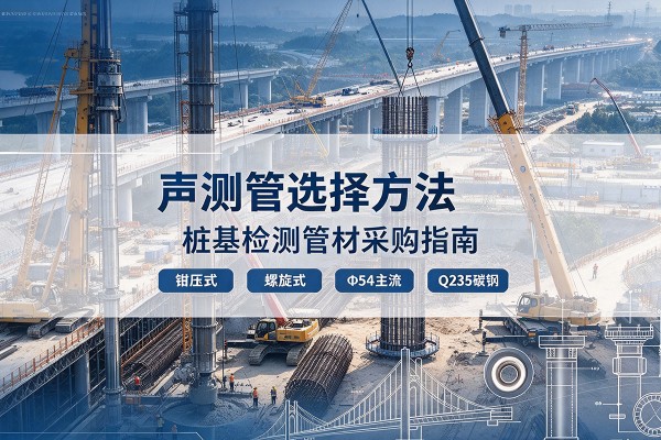 灞桥声测管选型标准
