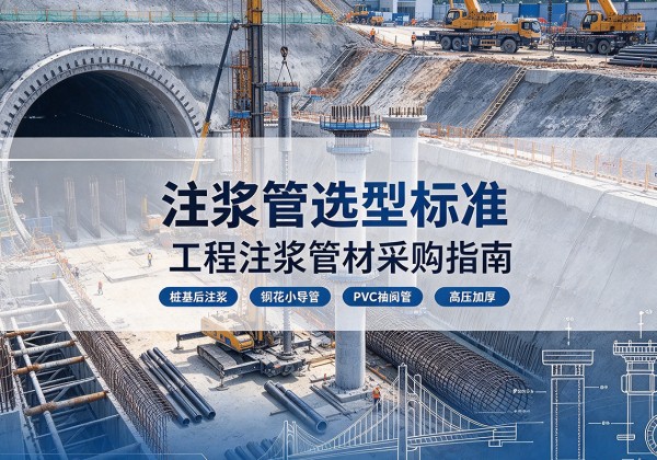 灞桥注浆管选型标准