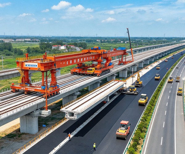 灞桥公路建设